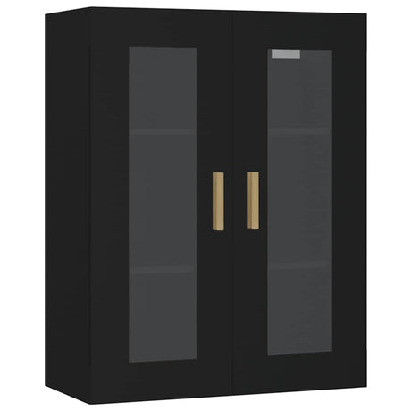 Vidaxl bovenkast 69,5x34x90 cm zwart