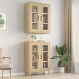 Vidaxl bovenkast 69,5x34x90 cm sonoma eikenkleurig