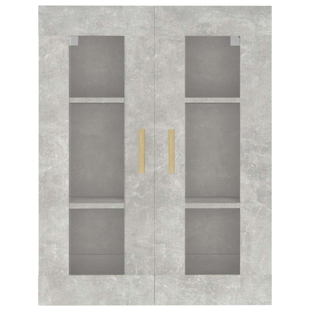 Vidaxl bovenkast 69,5x34x90 cm betongrijs