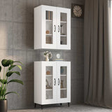 Vidaxl bovenkast 69,5x34x90 cm wit