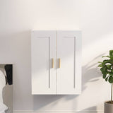 Vidaxl wandkast 69,5x32,5x90 cm bewerkt hout wit