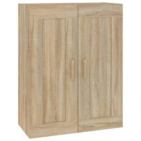 Vidaxl wandkast 69,5x32,5x90 cm bewerkt hout sonoma eikenkleurig