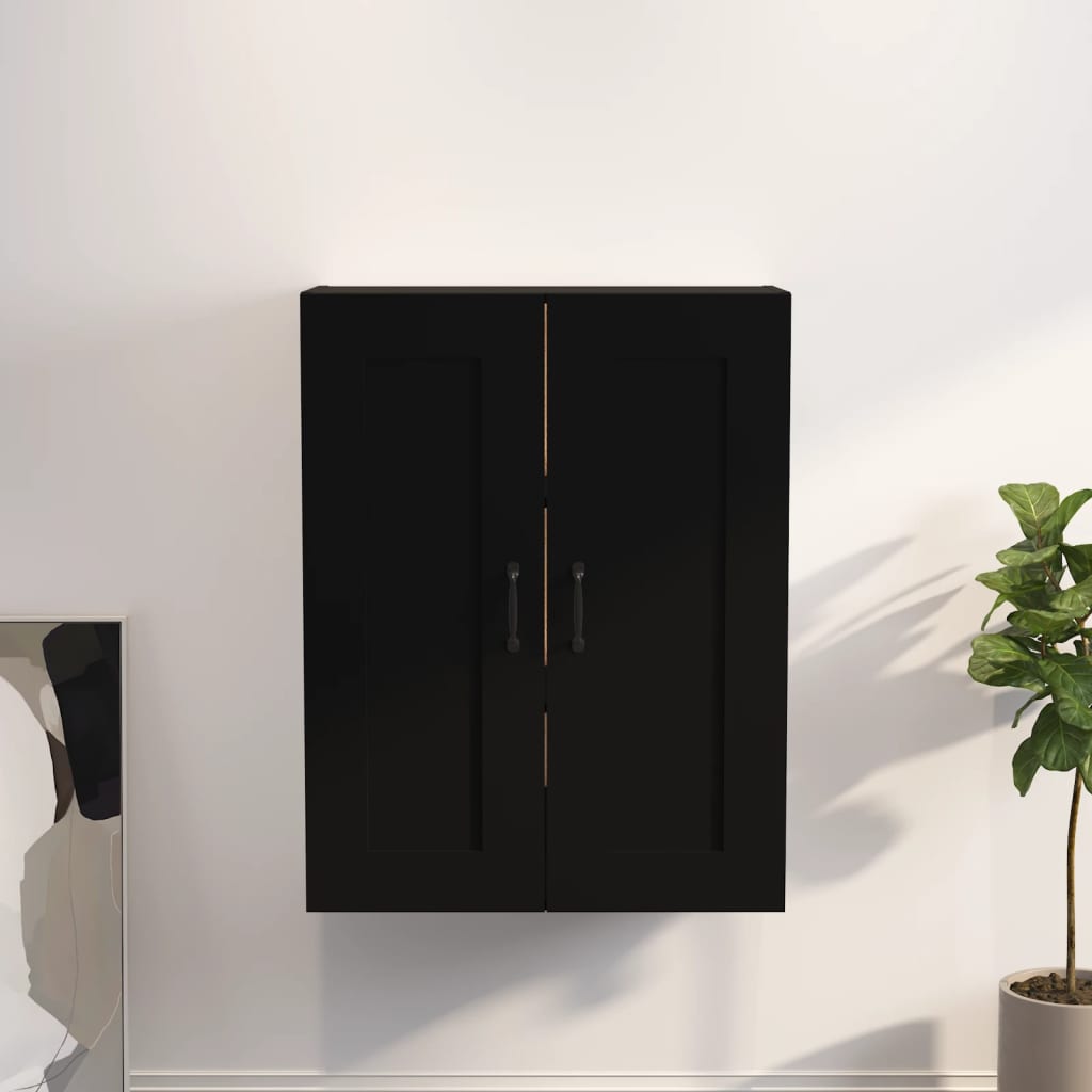 Vidaxl hangkast 69,5x32,5x90 cm zwart