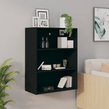 Vidaxl hangkast 69,5x32,5x90 cm zwart