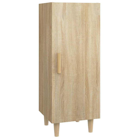 Vidaxl dressoir 34,5x34x90 cm bewerkt hout sonoma eikenkleurig