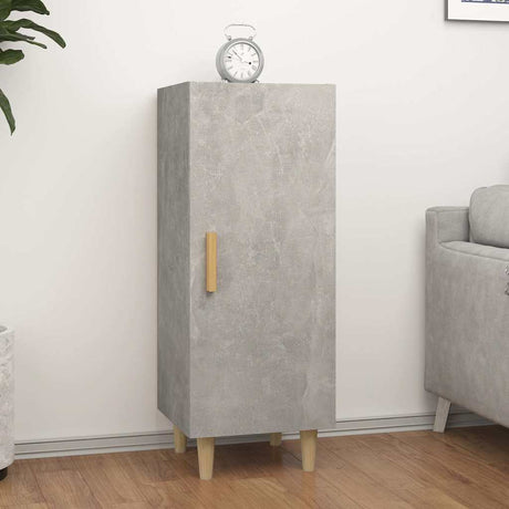 Vidaxl dressoir 34,5x34x90 cm bewerkt hout betongrijs