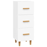 Vidaxl dressoir 34,5x34x90 cm bewerkt hout wit