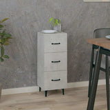 Vidaxl dressoir 34,5x34x90 cm bewerkt hout betongrijs