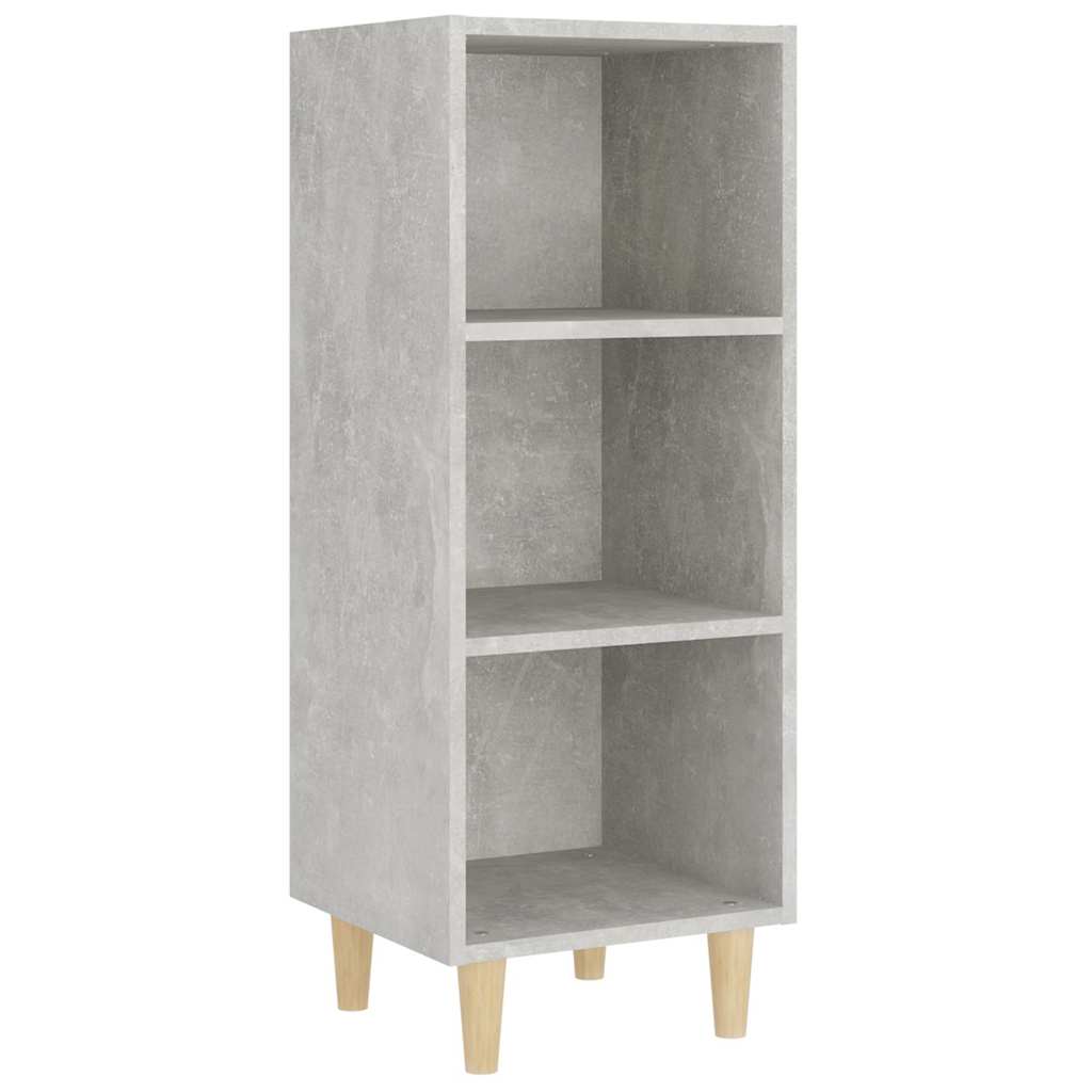 Vidaxl dressoir 34,5x32,5x90 cm bewerkt hout betongrijs