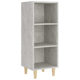 Vidaxl dressoir 34,5x32,5x90 cm bewerkt hout betongrijs