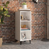 Vidaxl dressoir 34,5x32,5x90 cm bewerkt hout hoogglans wit