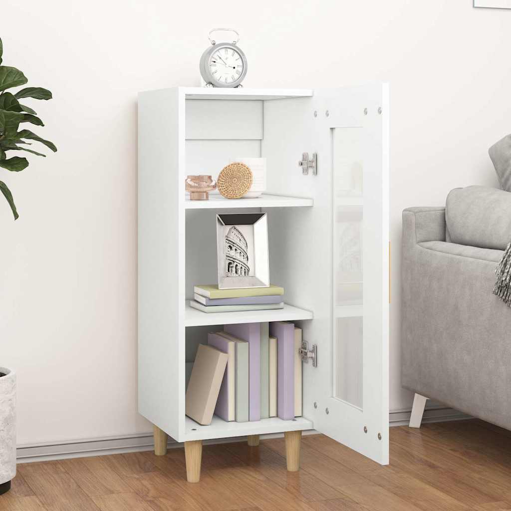 Vidaxl dressoir 34,5x34x90 cm bewerkt hout wit