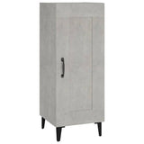 Vidaxl dressoir 34,5x34x90 cm bewerkt hout betongrijs