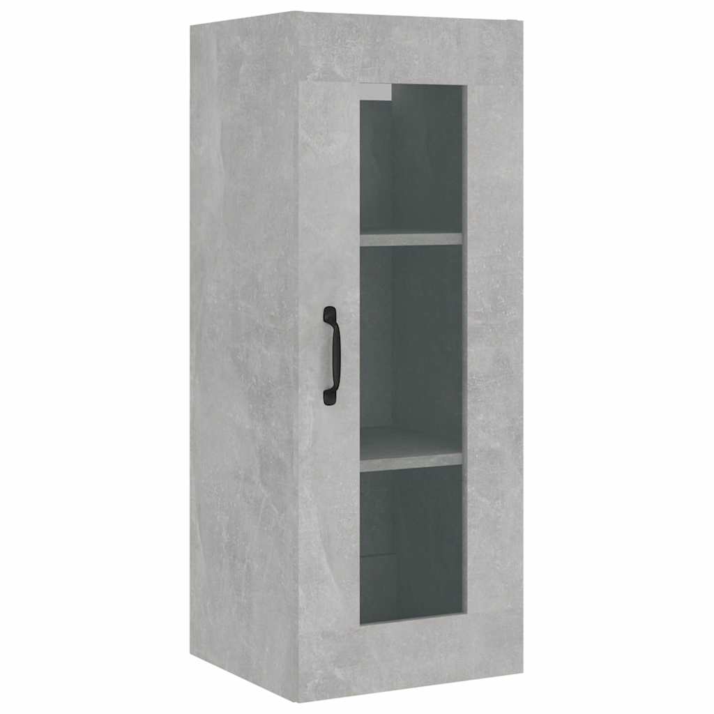Vidaxl wandkast 34,5x34x90 cm betongrijs