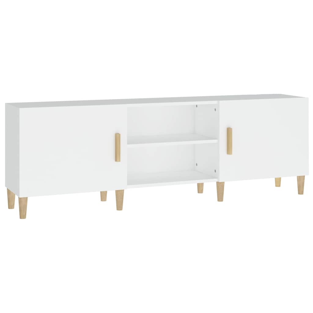 Vidaxl tv-meubel 150x30x50 cm bewerkt hout wit