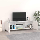 Vidaxl tv-meubel 150x30x50 cm bewerkt hout wit