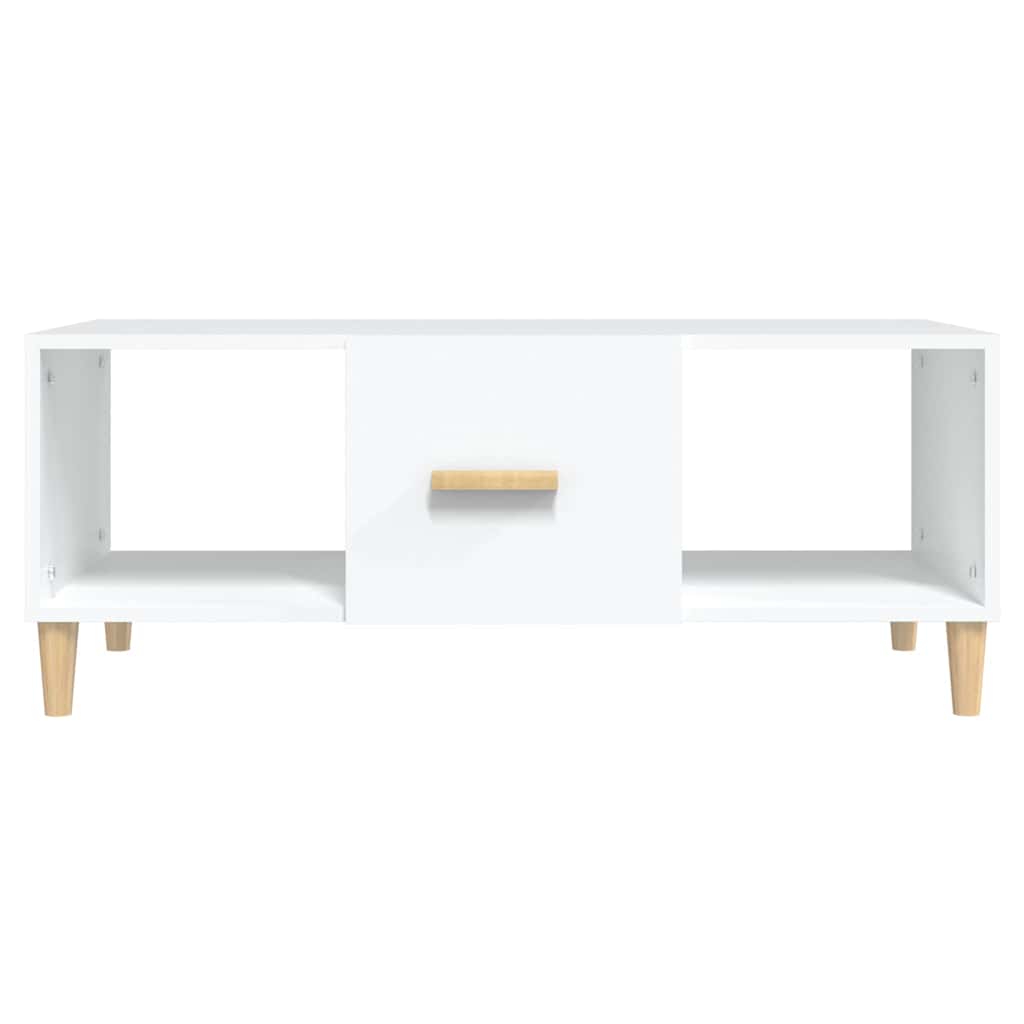 Vidaxl salontafel 102x50x40 cm bewerkt hout wit