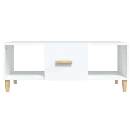 Vidaxl salontafel 102x50x40 cm bewerkt hout wit