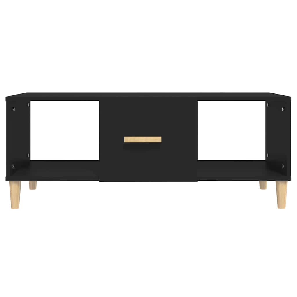 Vidaxl salontafel 102x50x40 cm bewerkt hout zwart