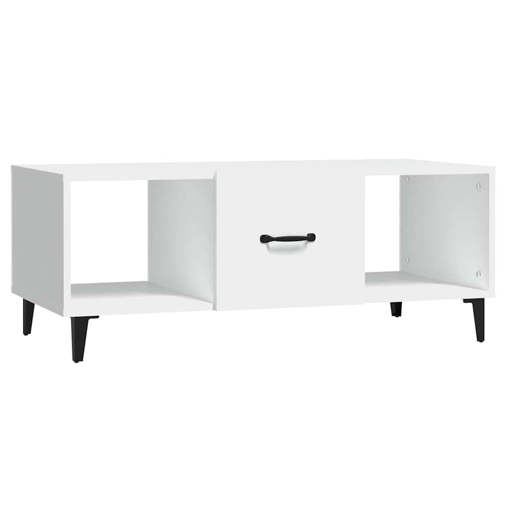 Vidaxl salontafel 102x50x40 cm bewerkt hout wit