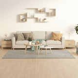 Vidaxl salontafels 2 st 50x50x40 cm bewerkt hout sonoma eikenkleurig