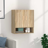 Vidaxl wandkast 60x31x70 cm bewerkt hout sonoma eikenkleurig