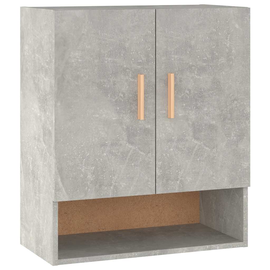 Vidaxl wandkast 60x31x70 cm bewerkt hout betongrijs