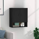 Vidaxl wandkast 60x31x70 cm bewerkt hout zwart