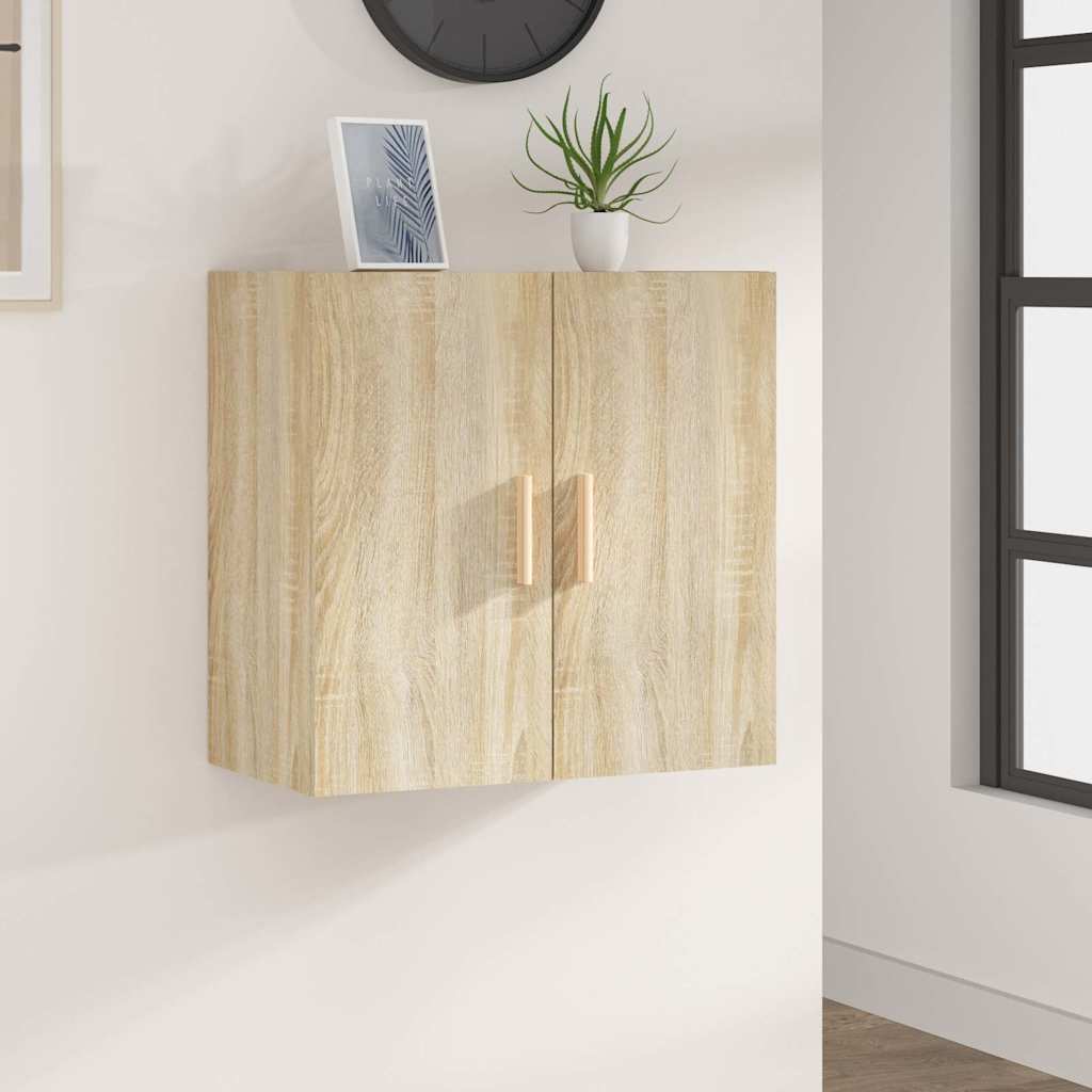 Vidaxl wandkast 60x30x60 cm bewerkt hout sonoma eikenkleurig