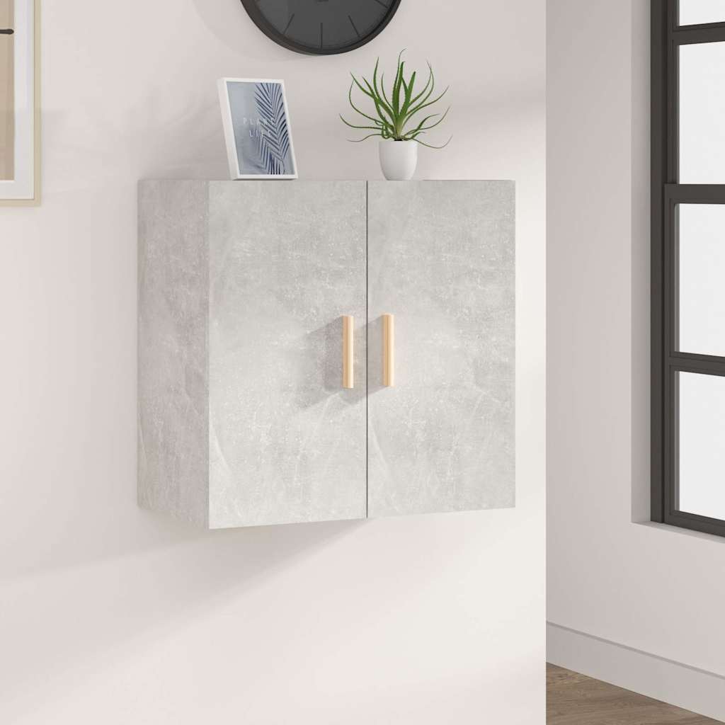 Vidaxl wandkast 60x30x60 cm bewerkt hout betongrijs