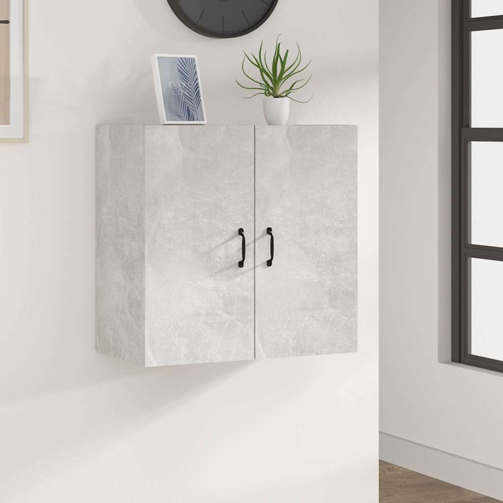 Vidaxl wandkast 60x31x60 cm bewerkt hout betongrijs