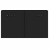 Vidaxl wandkast 60x36,5x35 cm bewerkt hout zwart