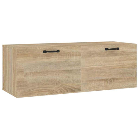 Vidaxl wandkast 100x36,5x35 cm bewerkt hout sonoma eikenkleurig