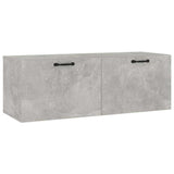 Vidaxl wandkast 100x36,5x35 cm bewerkt hout betongrijs