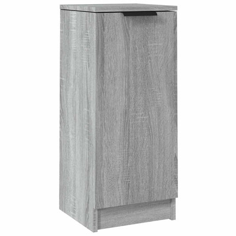 Vidaxl dressoir 30x30x70 cm bewerkt hout grijs sonoma eikenkleurig