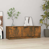 Vidaxl tv-meubel 102x35x36,5 cm bewerkt hout gerookt eikenkleurig
