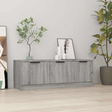 Vidaxl tv-meubel 102x35x36,5 cm bewerkt hout grijs sonoma eikenkleurig