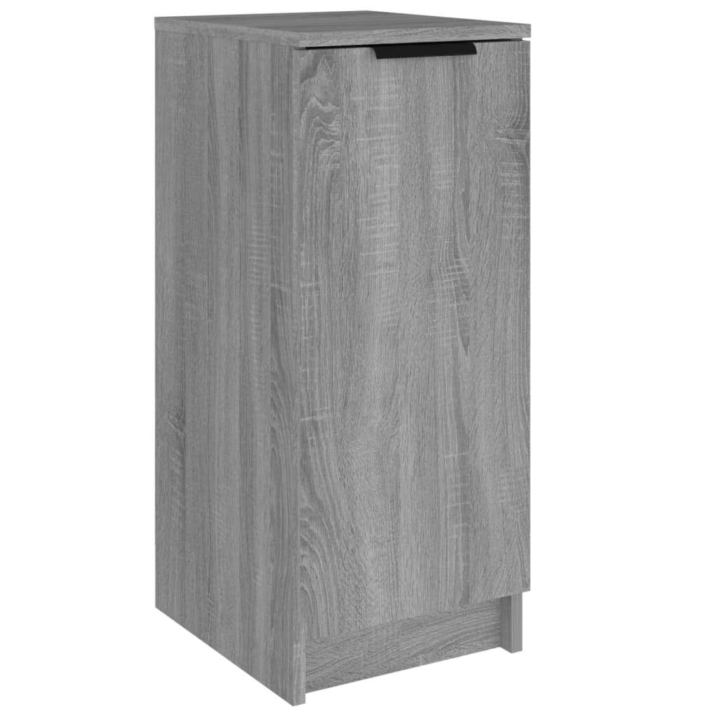 VIDAXL -Schuhschrank 30x35x70 cm propertiertes Holzgrau Sonoma Eiche gefärbt