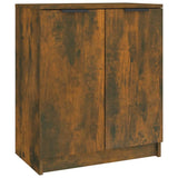 VidaXL Shoe cabinet 59x35x70 cm Properted Wood Smoked Oak colored