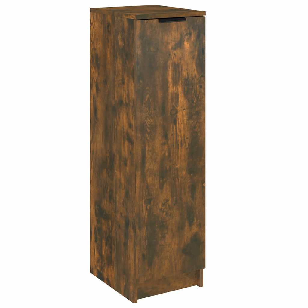 Vidaxl schoenenkast 30x35x100 cm bewerkt hout gerookt eikenkleurig