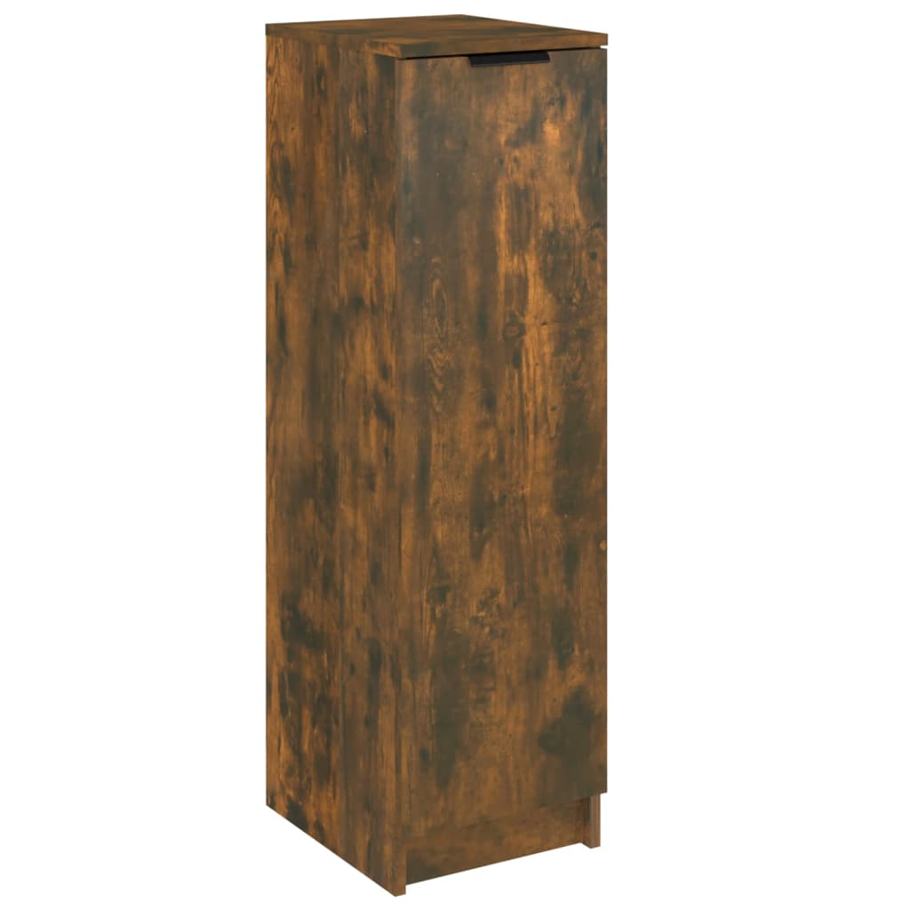 VidaXL shoe cabinet 30x35x100 cm Properted Wood Smoked Oak colored