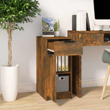 Vidaxl bureaukast 33,5x50x75 cm bewerkt hout gerookt eikenkleurig