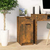 Vidaxl bureaukast 33,5x50x75 cm bewerkt hout gerookt eikenkleurig