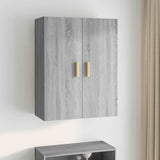 Vidaxl bovenkast 69,5x34x90 cm grijs sonoma eikenkleurig