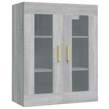 Vidaxl bovenkast 69,5x34x90 cm grijs sonoma eikenkleurig