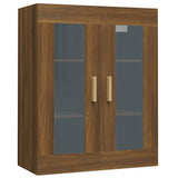 Vidaxl bovenkast 69,5x34x90 cm bruin eikenkleur