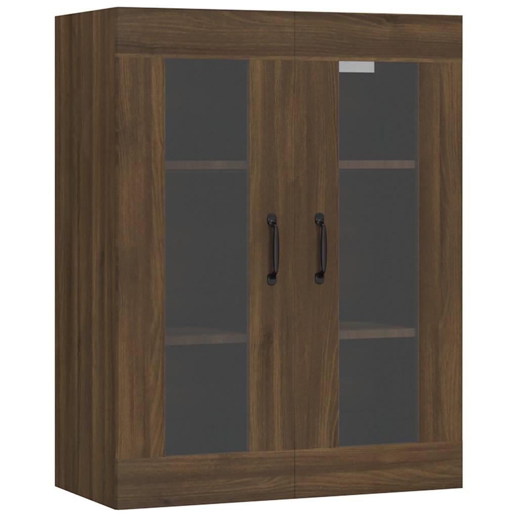 Vidaxl bovenkast 69,5x34x90 cm bruin eikenkleur