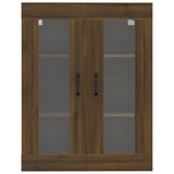Vidaxl bovenkast 69,5x34x90 cm bruin eikenkleur