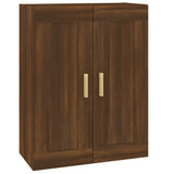 Vidaxl wandkast 69,5x32,5x90 cm bewerkt hout bruin eikenkleur