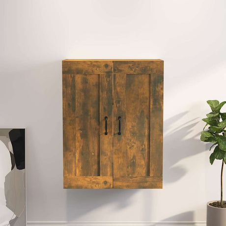 Vidaxl hangkast 69,5x32,5x90 cm gerookt eikenkleurig